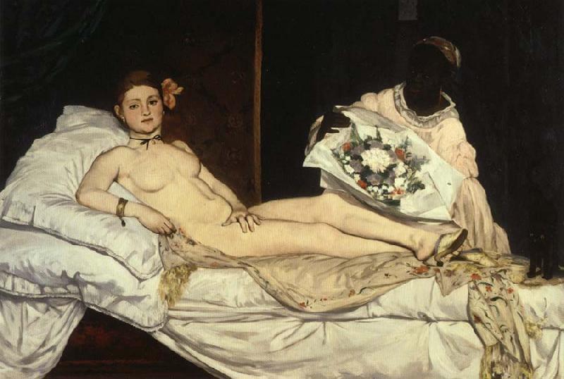 Edouard Manet Olympia oil painting picture